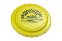 Yellow Frisbee With Black Print