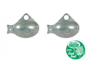 Off Shore Tackle 1 1/2 Ounce Replacement Pro Guppy Weight 2pk - OR20 1 1/2 - Product Image