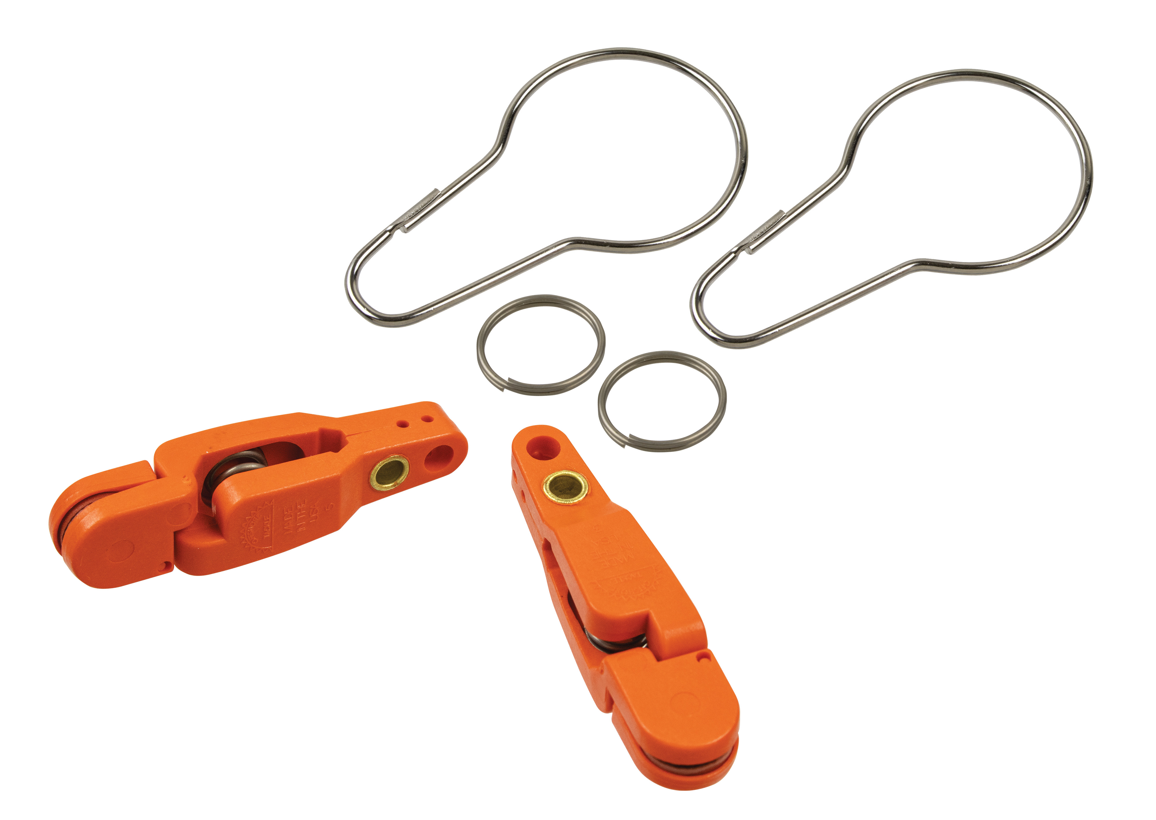 Off Shore Tackle Half Size Adjustable Heavy Tension Planer Board Release, Orange With Split Ring and Quick Clip - OR19 Off Shore Tackle Half Size Adjustable Heavy Tension Planer Board Release, Orange With Split Ring and Quick Clip - OR19