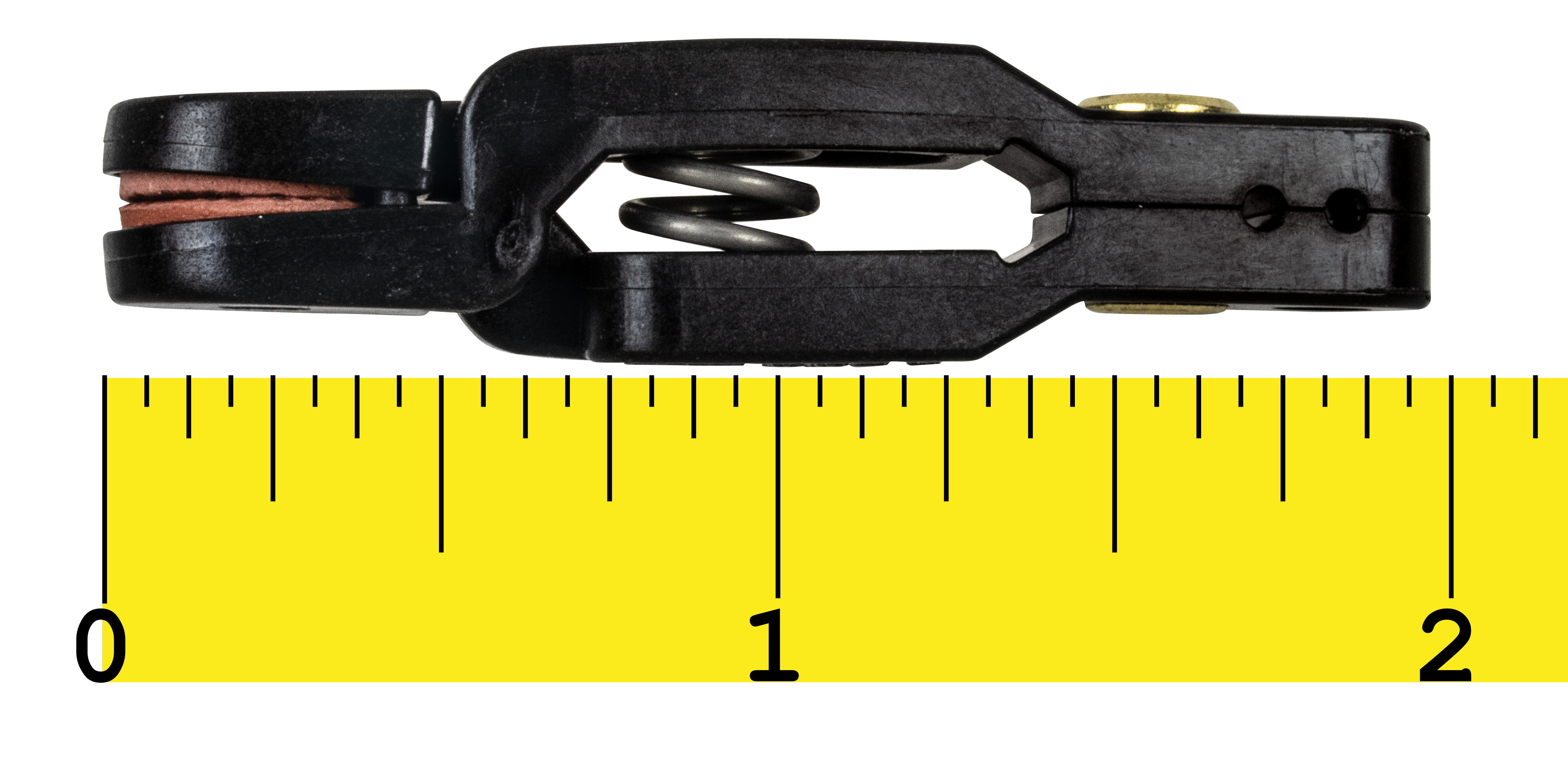 Off Shore Tackle Half Size Adjustable Medium Tension Planer Board Release, Black With Split Ring and Quick Clip - OR14