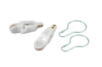 Off Shore Tackle Full Size Light Tension Planer Board Release, White With Quick Clip - OR3