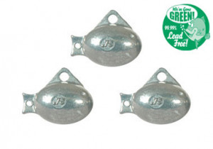 Off Shore Tackle 3/4 Ounce Replacement Pro Guppy Weight 3pk - OR20 3/4 - Product Image