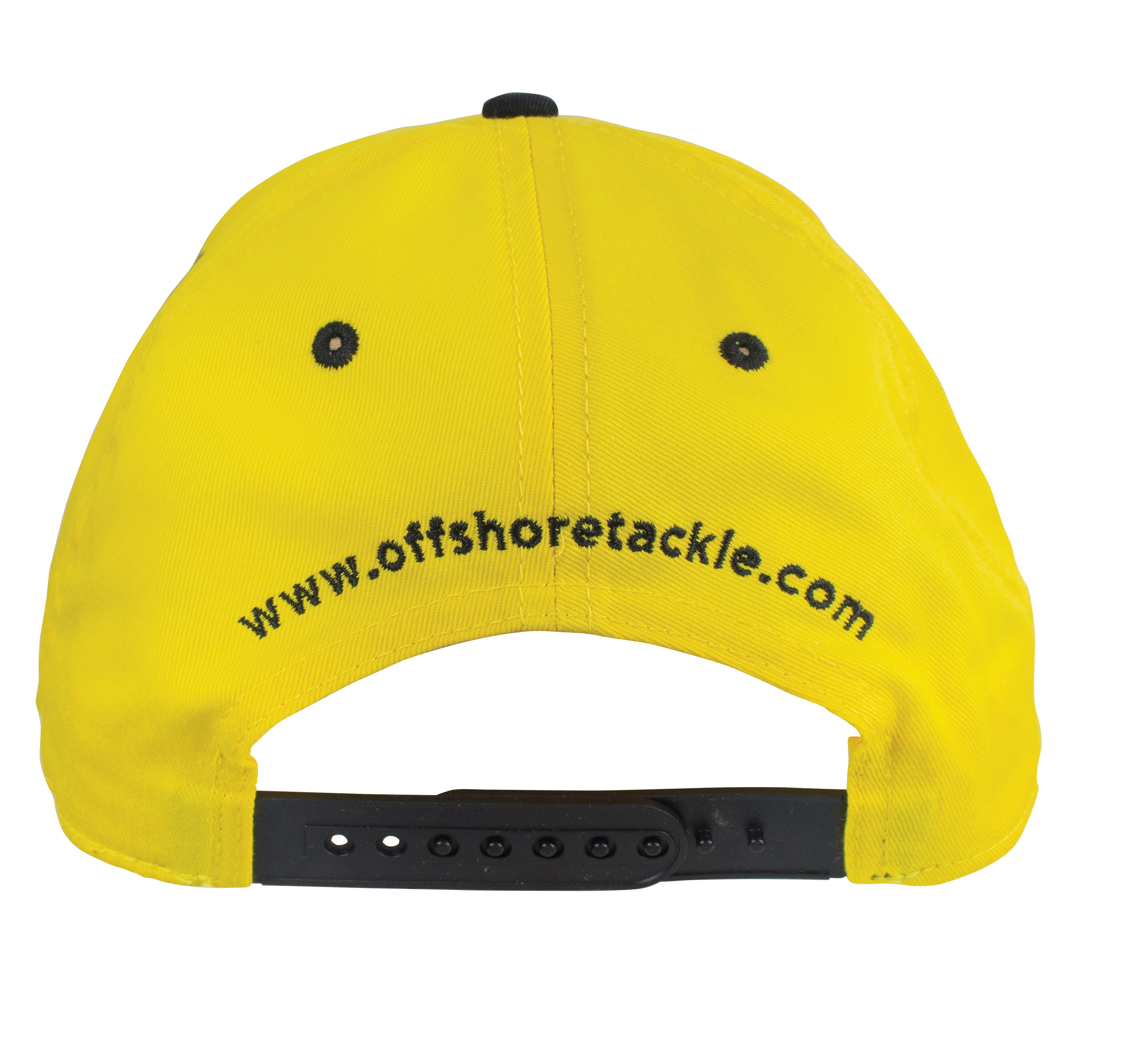 Off Shore Tackle Yellow & Black Embroidered Hat - HT